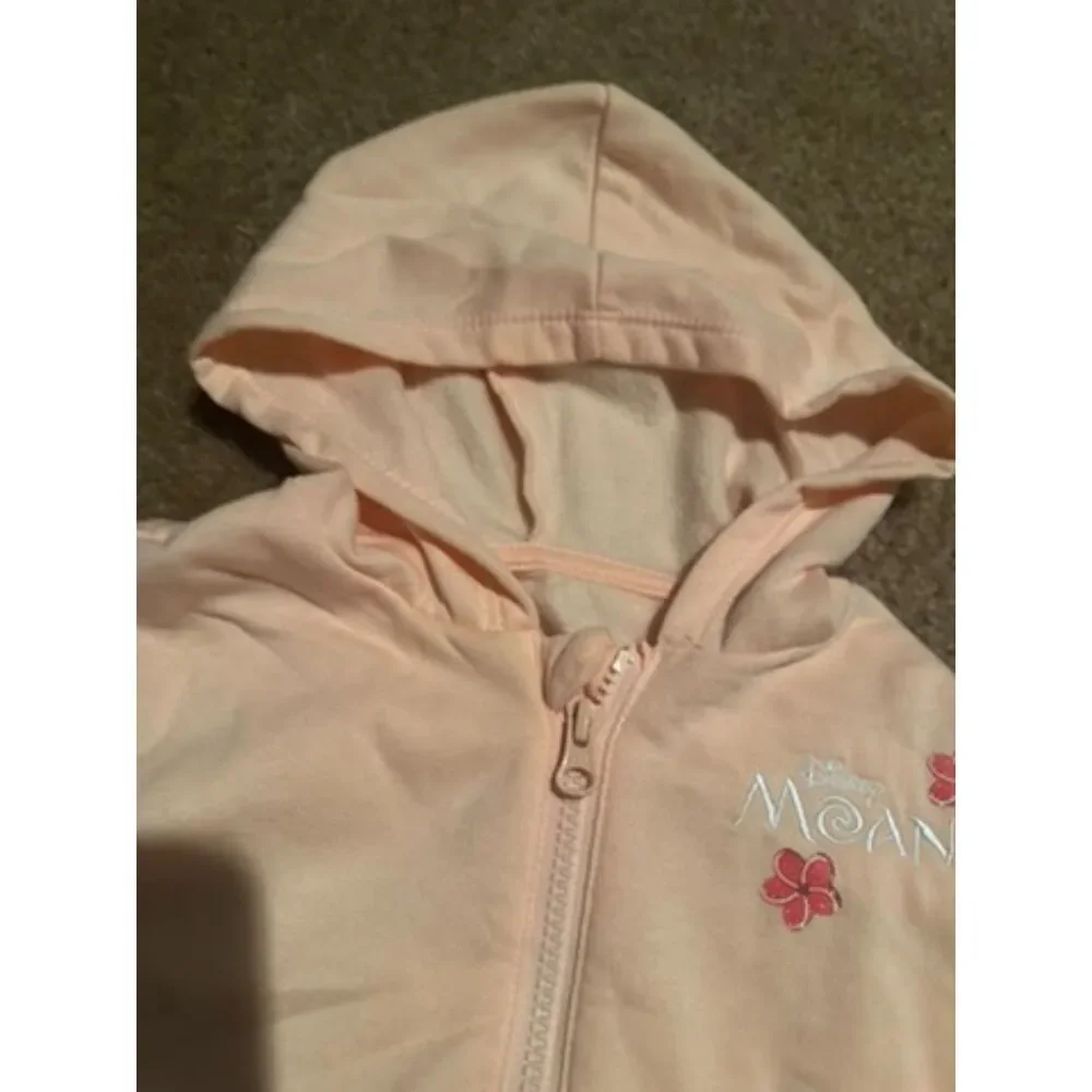 Disney Moana Three Piece Set with Hooded Jacket, Top & Tutu Size 4T